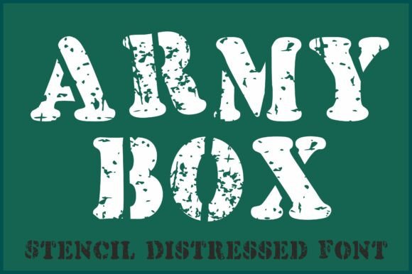 Army Box Font for Bold Brand Identity