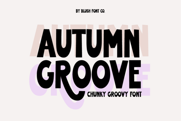 Autumn Groove Retro Typeface for Bold Maker Designs