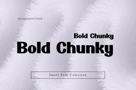 Bold Chunky Typeface for Impactful Branding