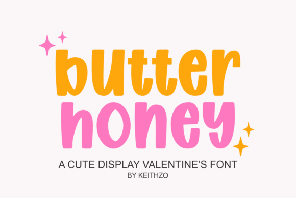 Butter Honey: A Sweet Display Typeface for Web Design