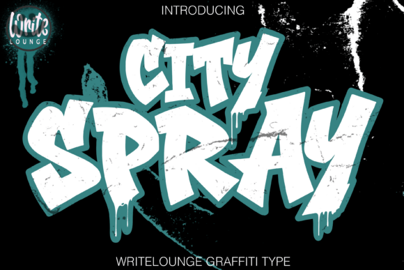City Spray: A Bold Graffiti Typeface for Modern Editors