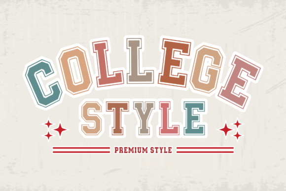 Collegestyle Regular: The Ultimate Display Font for Sports Branding