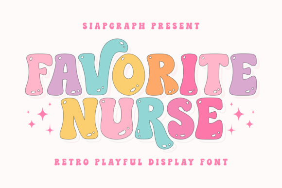 Favorite Nurse Font for Retro Editorial Design
