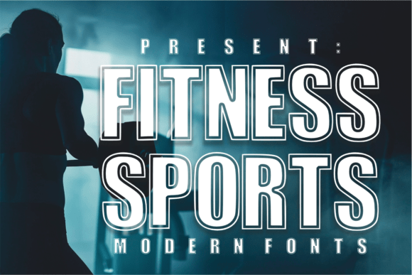 Fitness Sport Font for Bold Web Headlines