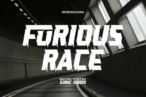 Furious Race Font: Bold Branding for Small Business