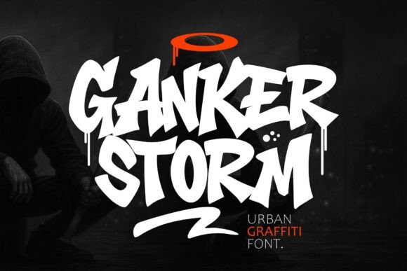 Ganker Storm: A Bold Display Font for Edgy Editorial Design