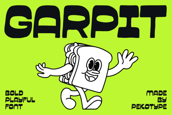 Garpit Typeface for Bold Brand Identity