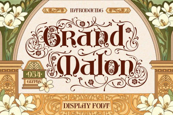 Grand Malon Typeface for Digital Design