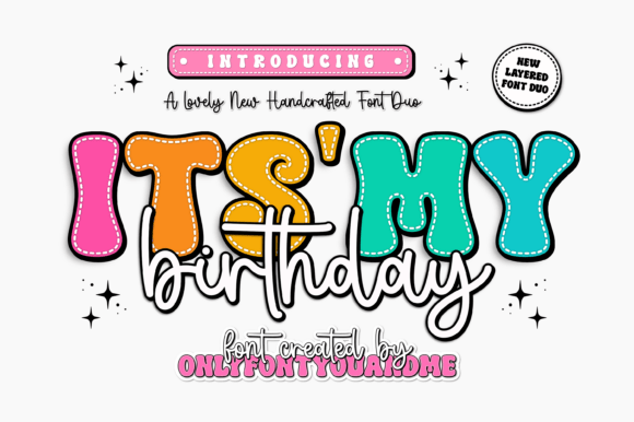 Its My Birthday Font for Bold Brand Identity