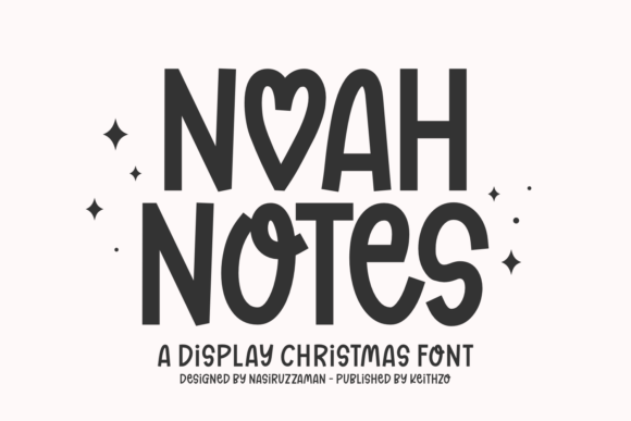Noah Notes Typeface Review for Holiday Branding
