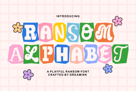 Ransom Alphabet: A Vintage Typeface for Bold Branding