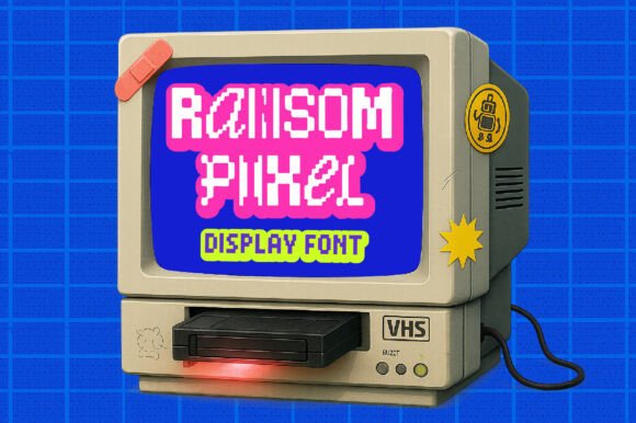 Ransom Pixel Typeface for Bold Branding