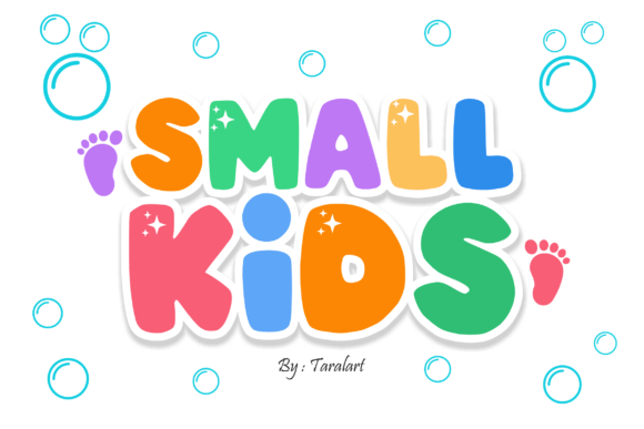 Small Kids: A Playful Display Font for Makers