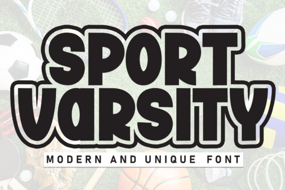 Sport Varsity: A Friendly Display Font for Web Design