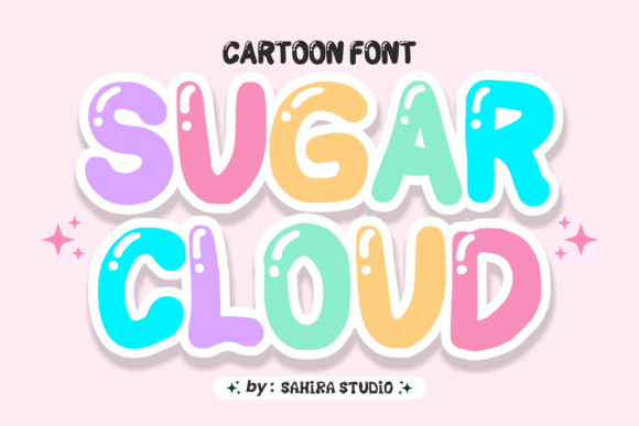 Sugar Cloud Font: A Joyful Display for Creative Projects