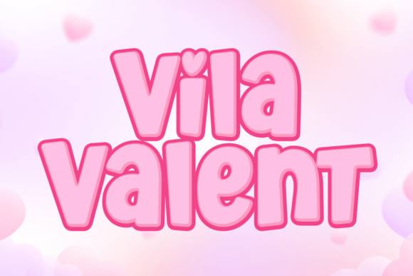 Vila Valent Typeface for Editorial Design
